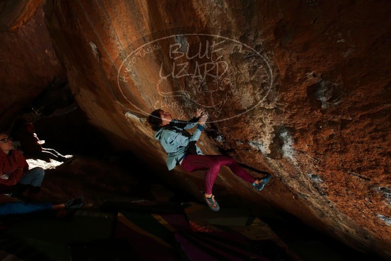 Bouldering in Hueco Tanks on 01/08/2020 with Blue Lizard Climbing and Yoga

Filename: SRM_20200108_1546530.jpg
Aperture: f/5.6
Shutter Speed: 1/250
Body: Canon EOS-1D Mark II
Lens: Canon EF 16-35mm f/2.8 L