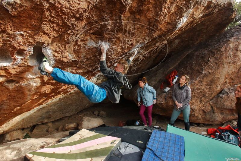 Bouldering in Hueco Tanks on 01/08/2020 with Blue Lizard Climbing and Yoga

Filename: SRM_20200108_1658190.jpg
Aperture: f/5.6
Shutter Speed: 1/320
Body: Canon EOS-1D Mark II
Lens: Canon EF 16-35mm f/2.8 L