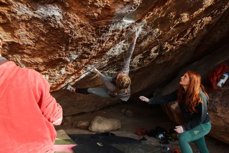 Bouldering in Hueco Tanks on 01/08/2020 with Blue Lizard Climbing and Yoga

Filename: SRM_20200108_1702200.jpg
Aperture: f/5.6
Shutter Speed: 1/320
Body: Canon EOS-1D Mark II
Lens: Canon EF 16-35mm f/2.8 L