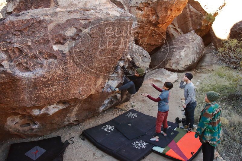 Bouldering in Hueco Tanks on 01/12/2020 with Blue Lizard Climbing and Yoga

Filename: SRM_20200112_1053430.jpg
Aperture: f/5.6
Shutter Speed: 1/400
Body: Canon EOS-1D Mark II
Lens: Canon EF 16-35mm f/2.8 L