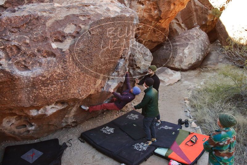 Bouldering in Hueco Tanks on 01/12/2020 with Blue Lizard Climbing and Yoga

Filename: SRM_20200112_1104410.jpg
Aperture: f/5.6
Shutter Speed: 1/250
Body: Canon EOS-1D Mark II
Lens: Canon EF 16-35mm f/2.8 L