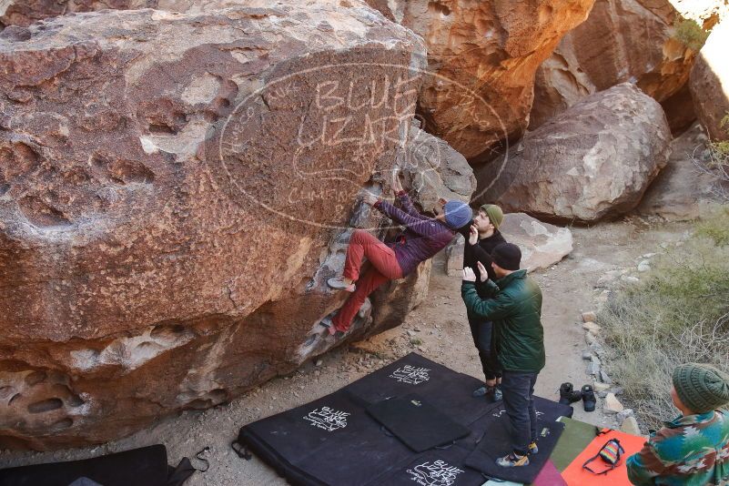 Bouldering in Hueco Tanks on 01/12/2020 with Blue Lizard Climbing and Yoga

Filename: SRM_20200112_1104570.jpg
Aperture: f/5.6
Shutter Speed: 1/250
Body: Canon EOS-1D Mark II
Lens: Canon EF 16-35mm f/2.8 L