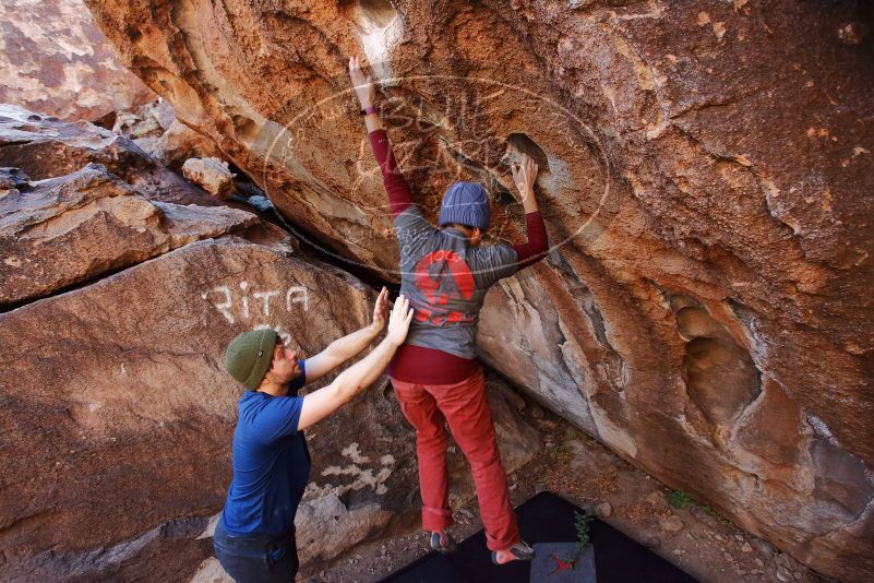 Bouldering in Hueco Tanks on 01/12/2020 with Blue Lizard Climbing and Yoga

Filename: SRM_20200112_1155121.jpg
Aperture: f/5.0
Shutter Speed: 1/250
Body: Canon EOS-1D Mark II
Lens: Canon EF 16-35mm f/2.8 L