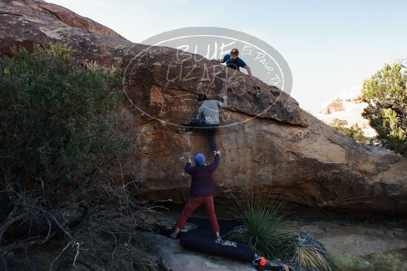 Bouldering in Hueco Tanks on 01/12/2020 with Blue Lizard Climbing and Yoga

Filename: SRM_20200112_1557500.jpg
Aperture: f/7.1
Shutter Speed: 1/250
Body: Canon EOS-1D Mark II
Lens: Canon EF 16-35mm f/2.8 L