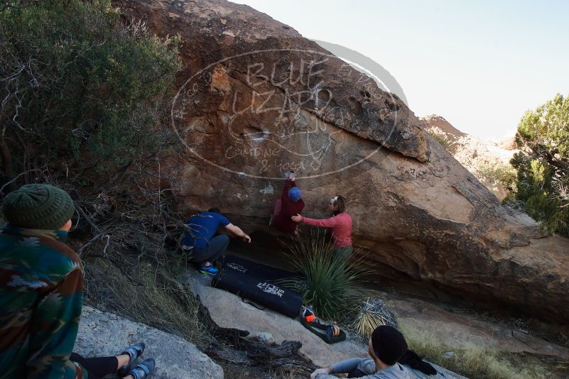 Bouldering in Hueco Tanks on 01/12/2020 with Blue Lizard Climbing and Yoga

Filename: SRM_20200112_1601540.jpg
Aperture: f/7.1
Shutter Speed: 1/250
Body: Canon EOS-1D Mark II
Lens: Canon EF 16-35mm f/2.8 L