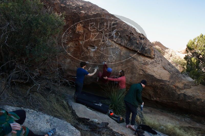 Bouldering in Hueco Tanks on 01/12/2020 with Blue Lizard Climbing and Yoga

Filename: SRM_20200112_1603120.jpg
Aperture: f/8.0
Shutter Speed: 1/250
Body: Canon EOS-1D Mark II
Lens: Canon EF 16-35mm f/2.8 L