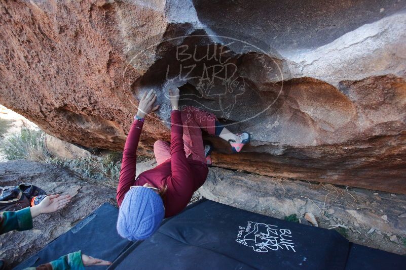 Bouldering in Hueco Tanks on 01/12/2020 with Blue Lizard Climbing and Yoga

Filename: SRM_20200112_1706310.jpg
Aperture: f/4.0
Shutter Speed: 1/250
Body: Canon EOS-1D Mark II
Lens: Canon EF 16-35mm f/2.8 L