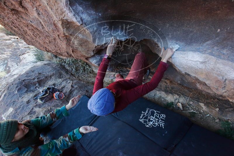 Bouldering in Hueco Tanks on 01/12/2020 with Blue Lizard Climbing and Yoga

Filename: SRM_20200112_1706380.jpg
Aperture: f/4.5
Shutter Speed: 1/250
Body: Canon EOS-1D Mark II
Lens: Canon EF 16-35mm f/2.8 L