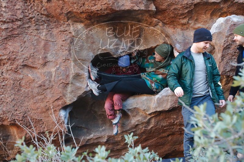 Bouldering in Hueco Tanks on 01/12/2020 with Blue Lizard Climbing and Yoga

Filename: SRM_20200112_1713590.jpg
Aperture: f/4.5
Shutter Speed: 1/160
Body: Canon EOS-1D Mark II
Lens: Canon EF 16-35mm f/2.8 L