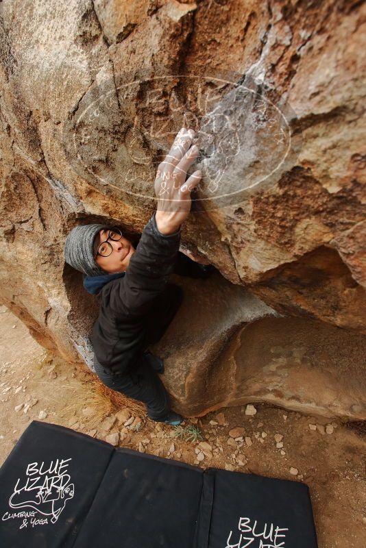 Bouldering in Hueco Tanks on 01/16/2020 with Blue Lizard Climbing and Yoga

Filename: SRM_20200116_1017560.jpg
Aperture: f/5.6
Shutter Speed: 1/320
Body: Canon EOS-1D Mark II
Lens: Canon EF 16-35mm f/2.8 L