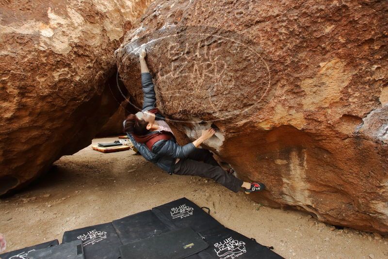 Bouldering in Hueco Tanks on 01/16/2020 with Blue Lizard Climbing and Yoga

Filename: SRM_20200116_1030131.jpg
Aperture: f/4.0
Shutter Speed: 1/320
Body: Canon EOS-1D Mark II
Lens: Canon EF 16-35mm f/2.8 L