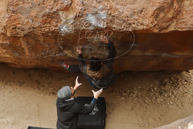 Bouldering in Hueco Tanks on 01/16/2020 with Blue Lizard Climbing and Yoga

Filename: SRM_20200116_1118270.jpg
Aperture: f/3.5
Shutter Speed: 1/320
Body: Canon EOS-1D Mark II
Lens: Canon EF 50mm f/1.8 II