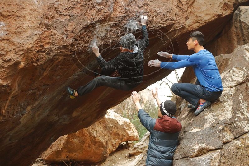 Bouldering in Hueco Tanks on 01/16/2020 with Blue Lizard Climbing and Yoga

Filename: SRM_20200116_1134470.jpg
Aperture: f/3.5
Shutter Speed: 1/320
Body: Canon EOS-1D Mark II
Lens: Canon EF 50mm f/1.8 II