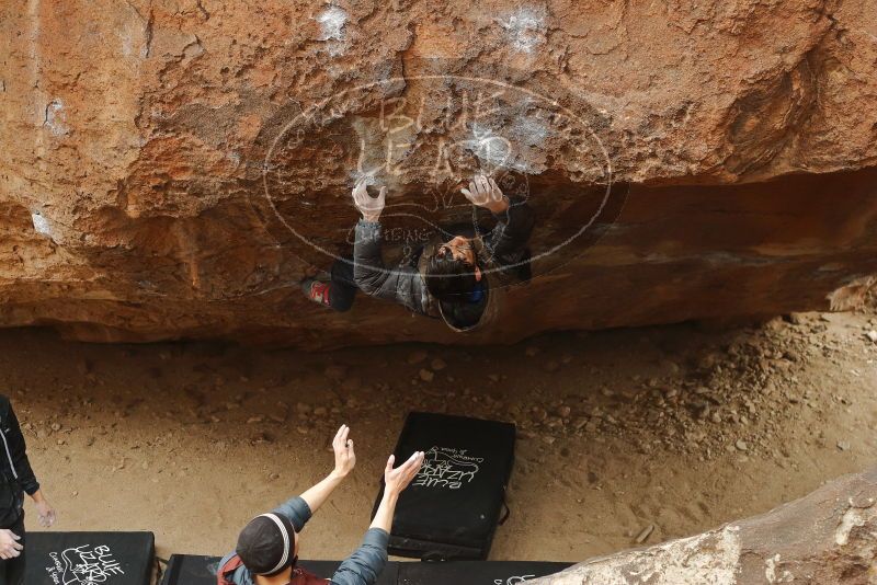 Bouldering in Hueco Tanks on 01/16/2020 with Blue Lizard Climbing and Yoga

Filename: SRM_20200116_1159030.jpg
Aperture: f/3.5
Shutter Speed: 1/320
Body: Canon EOS-1D Mark II
Lens: Canon EF 50mm f/1.8 II