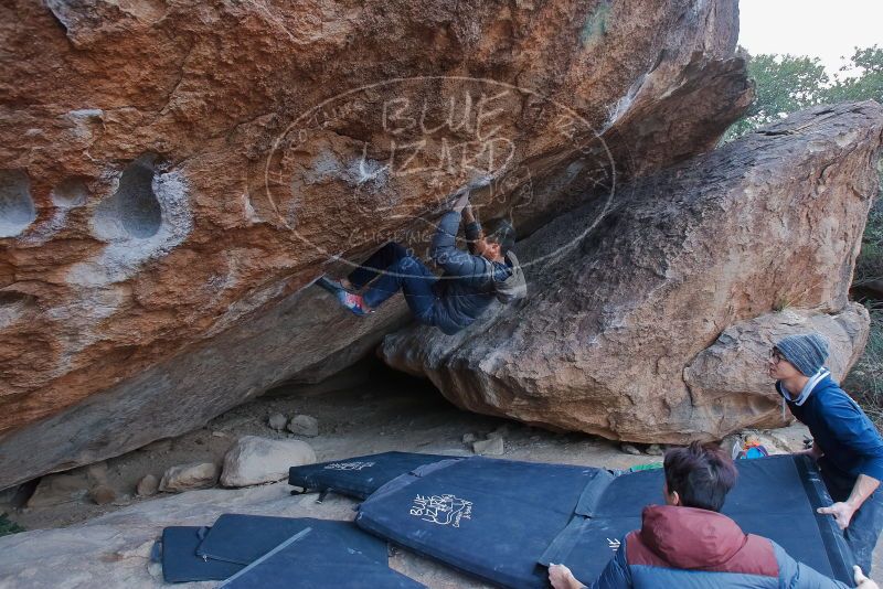 Bouldering in Hueco Tanks on 01/16/2020 with Blue Lizard Climbing and Yoga

Filename: SRM_20200116_1353280.jpg
Aperture: f/5.6
Shutter Speed: 1/320
Body: Canon EOS-1D Mark II
Lens: Canon EF 16-35mm f/2.8 L