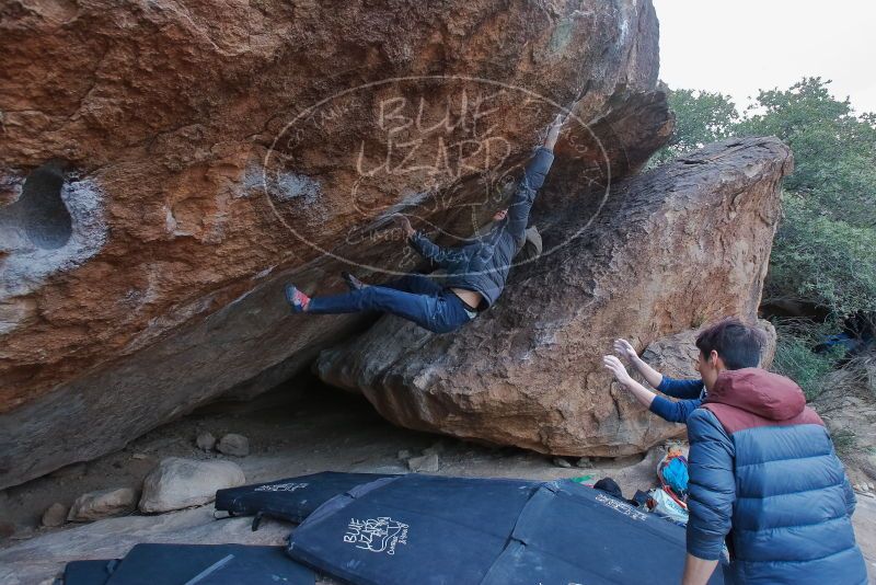 Bouldering in Hueco Tanks on 01/16/2020 with Blue Lizard Climbing and Yoga

Filename: SRM_20200116_1353310.jpg
Aperture: f/7.1
Shutter Speed: 1/320
Body: Canon EOS-1D Mark II
Lens: Canon EF 16-35mm f/2.8 L