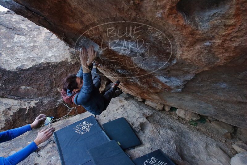 Bouldering in Hueco Tanks on 01/16/2020 with Blue Lizard Climbing and Yoga

Filename: SRM_20200116_1402000.jpg
Aperture: f/5.6
Shutter Speed: 1/320
Body: Canon EOS-1D Mark II
Lens: Canon EF 16-35mm f/2.8 L