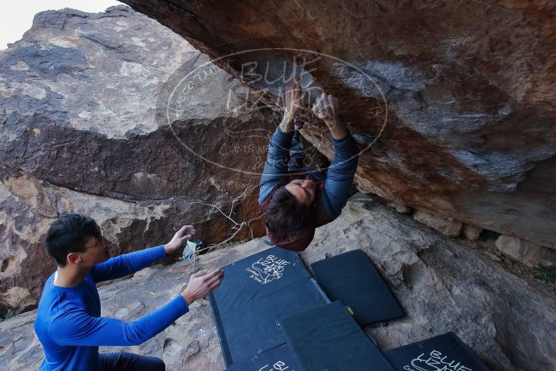 Bouldering in Hueco Tanks on 01/16/2020 with Blue Lizard Climbing and Yoga

Filename: SRM_20200116_1402010.jpg
Aperture: f/6.3
Shutter Speed: 1/320
Body: Canon EOS-1D Mark II
Lens: Canon EF 16-35mm f/2.8 L