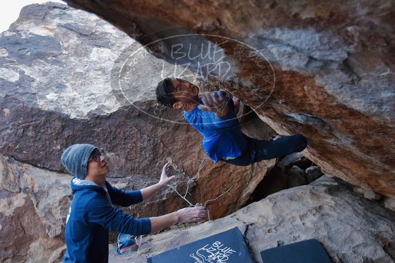 Bouldering in Hueco Tanks on 01/16/2020 with Blue Lizard Climbing and Yoga

Filename: SRM_20200116_1410040.jpg
Aperture: f/3.2
Shutter Speed: 1/320
Body: Canon EOS-1D Mark II
Lens: Canon EF 16-35mm f/2.8 L