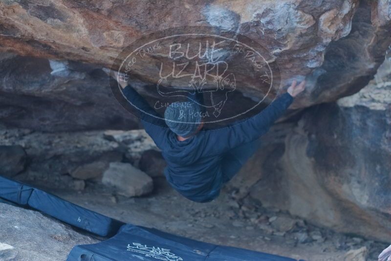 Bouldering in Hueco Tanks on 01/16/2020 with Blue Lizard Climbing and Yoga

Filename: SRM_20200116_1527250.jpg
Aperture: f/2.8
Shutter Speed: 1/250
Body: Canon EOS-1D Mark II
Lens: Canon EF 50mm f/1.8 II