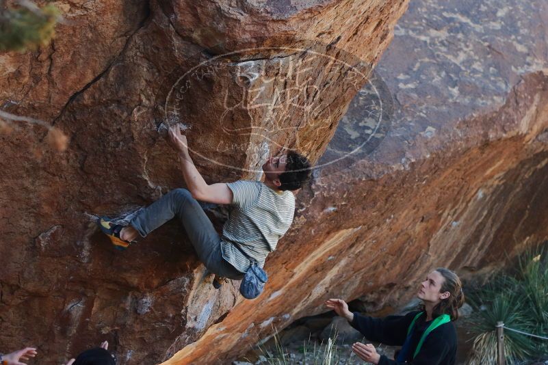 Bouldering in Hueco Tanks on 01/18/2020 with Blue Lizard Climbing and Yoga

Filename: SRM_20200118_1107300.jpg
Aperture: f/4.5
Shutter Speed: 1/250
Body: Canon EOS-1D Mark II
Lens: Canon EF 50mm f/1.8 II