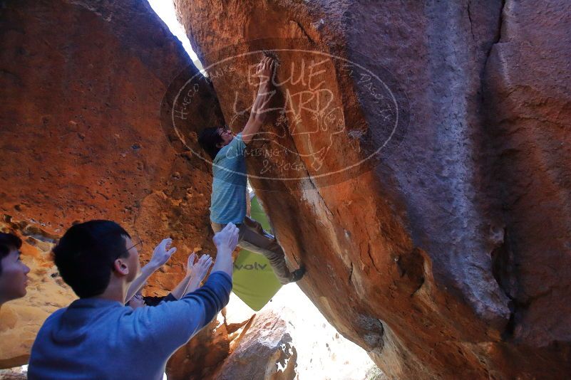 Bouldering in Hueco Tanks on 01/18/2020 with Blue Lizard Climbing and Yoga

Filename: SRM_20200118_1651250.jpg
Aperture: f/3.5
Shutter Speed: 1/250
Body: Canon EOS-1D Mark II
Lens: Canon EF 16-35mm f/2.8 L