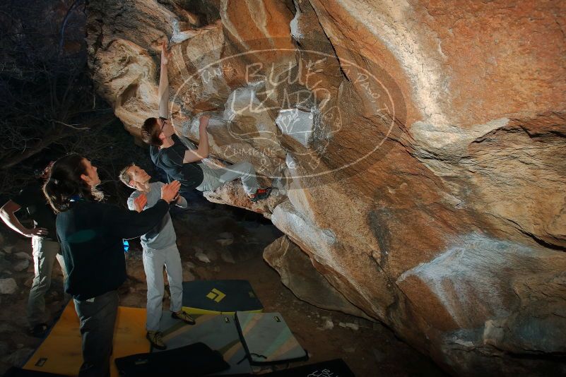 Bouldering in Hueco Tanks on 01/19/2020 with Blue Lizard Climbing and Yoga

Filename: SRM_20200119_1125210.jpg
Aperture: f/7.1
Shutter Speed: 1/250
Body: Canon EOS-1D Mark II
Lens: Canon EF 16-35mm f/2.8 L