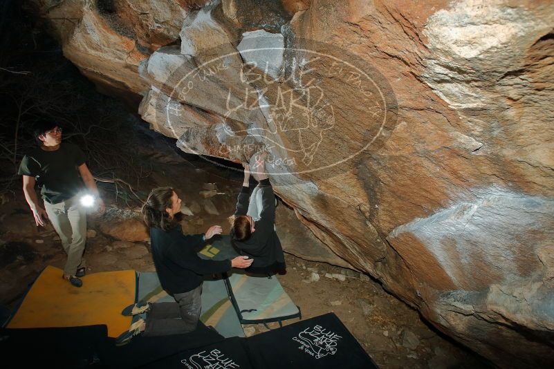 Bouldering in Hueco Tanks on 01/19/2020 with Blue Lizard Climbing and Yoga

Filename: SRM_20200119_1138490.jpg
Aperture: f/8.0
Shutter Speed: 1/250
Body: Canon EOS-1D Mark II
Lens: Canon EF 16-35mm f/2.8 L