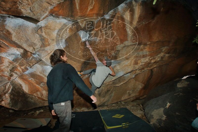 Bouldering in Hueco Tanks on 01/19/2020 with Blue Lizard Climbing and Yoga

Filename: SRM_20200119_1151460.jpg
Aperture: f/8.0
Shutter Speed: 1/250
Body: Canon EOS-1D Mark II
Lens: Canon EF 16-35mm f/2.8 L