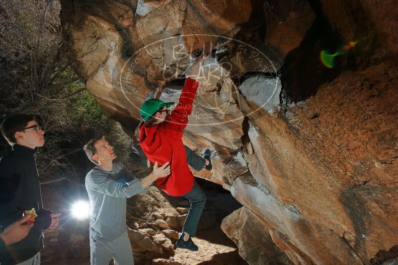 Bouldering in Hueco Tanks on 01/19/2020 with Blue Lizard Climbing and Yoga

Filename: SRM_20200119_1212140.jpg
Aperture: f/8.0
Shutter Speed: 1/250
Body: Canon EOS-1D Mark II
Lens: Canon EF 16-35mm f/2.8 L