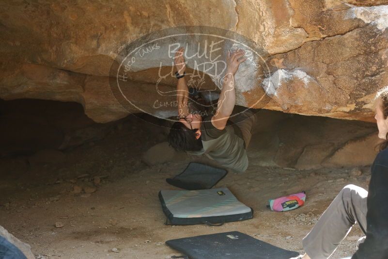 Bouldering in Hueco Tanks on 01/19/2020 with Blue Lizard Climbing and Yoga

Filename: SRM_20200119_1251250.jpg
Aperture: f/3.5
Shutter Speed: 1/250
Body: Canon EOS-1D Mark II
Lens: Canon EF 50mm f/1.8 II