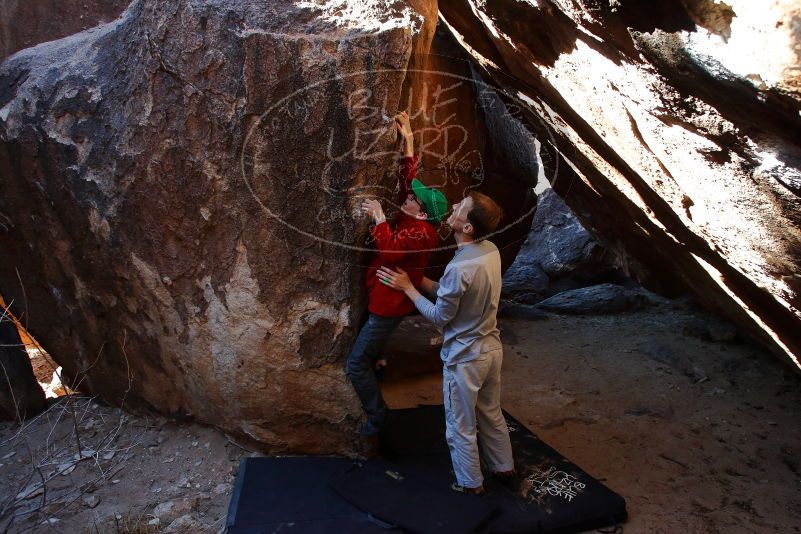 Bouldering in Hueco Tanks on 01/19/2020 with Blue Lizard Climbing and Yoga

Filename: SRM_20200119_1311570.jpg
Aperture: f/5.0
Shutter Speed: 1/320
Body: Canon EOS-1D Mark II
Lens: Canon EF 16-35mm f/2.8 L