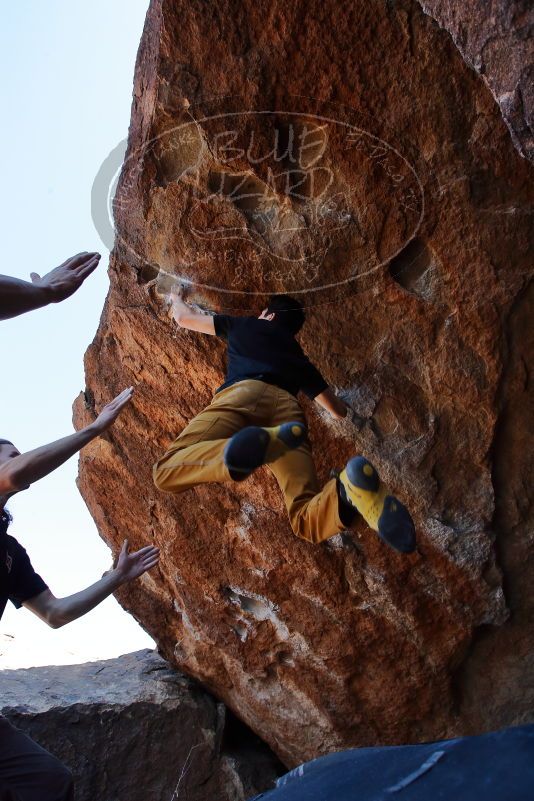 Bouldering in Hueco Tanks on 01/19/2020 with Blue Lizard Climbing and Yoga

Filename: SRM_20200119_1327162.jpg
Aperture: f/6.3
Shutter Speed: 1/320
Body: Canon EOS-1D Mark II
Lens: Canon EF 16-35mm f/2.8 L