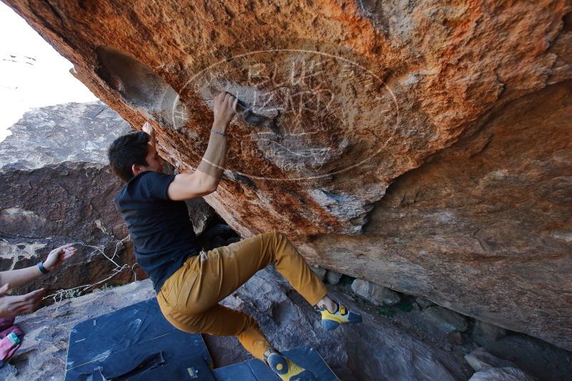 Bouldering in Hueco Tanks on 01/19/2020 with Blue Lizard Climbing and Yoga

Filename: SRM_20200119_1342370.jpg
Aperture: f/4.5
Shutter Speed: 1/320
Body: Canon EOS-1D Mark II
Lens: Canon EF 16-35mm f/2.8 L