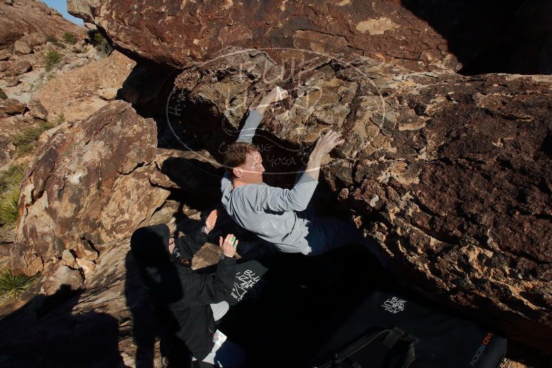 Bouldering in Hueco Tanks on 01/19/2020 with Blue Lizard Climbing and Yoga

Filename: SRM_20200119_1501100.jpg
Aperture: f/14.0
Shutter Speed: 1/320
Body: Canon EOS-1D Mark II
Lens: Canon EF 16-35mm f/2.8 L