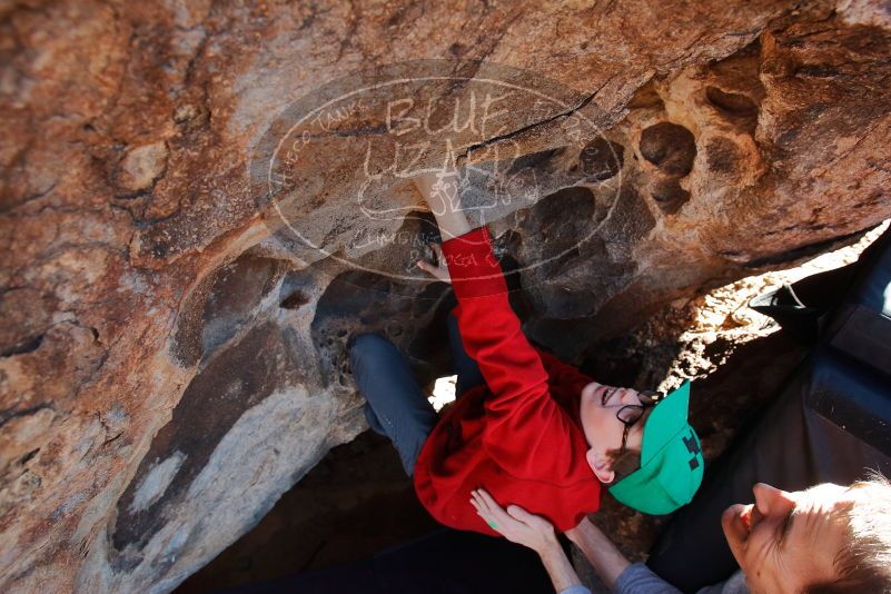 Bouldering in Hueco Tanks on 01/19/2020 with Blue Lizard Climbing and Yoga

Filename: SRM_20200119_1511440.jpg
Aperture: f/5.6
Shutter Speed: 1/320
Body: Canon EOS-1D Mark II
Lens: Canon EF 16-35mm f/2.8 L