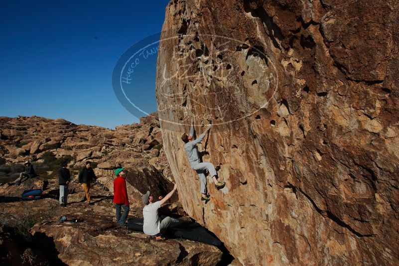 Bouldering in Hueco Tanks on 01/19/2020 with Blue Lizard Climbing and Yoga

Filename: SRM_20200119_1519170.jpg
Aperture: f/9.0
Shutter Speed: 1/500
Body: Canon EOS-1D Mark II
Lens: Canon EF 16-35mm f/2.8 L