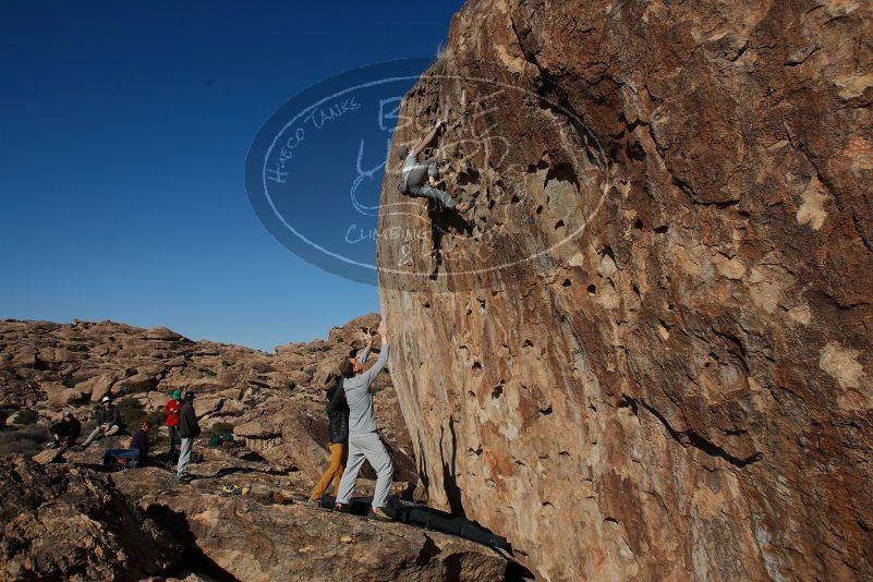 Bouldering in Hueco Tanks on 01/19/2020 with Blue Lizard Climbing and Yoga

Filename: SRM_20200119_1523330.jpg
Aperture: f/5.6
Shutter Speed: 1/500
Body: Canon EOS-1D Mark II
Lens: Canon EF 16-35mm f/2.8 L