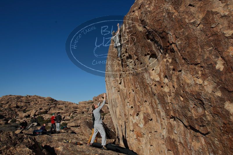 Bouldering in Hueco Tanks on 01/19/2020 with Blue Lizard Climbing and Yoga

Filename: SRM_20200119_1523410.jpg
Aperture: f/5.6
Shutter Speed: 1/500
Body: Canon EOS-1D Mark II
Lens: Canon EF 16-35mm f/2.8 L