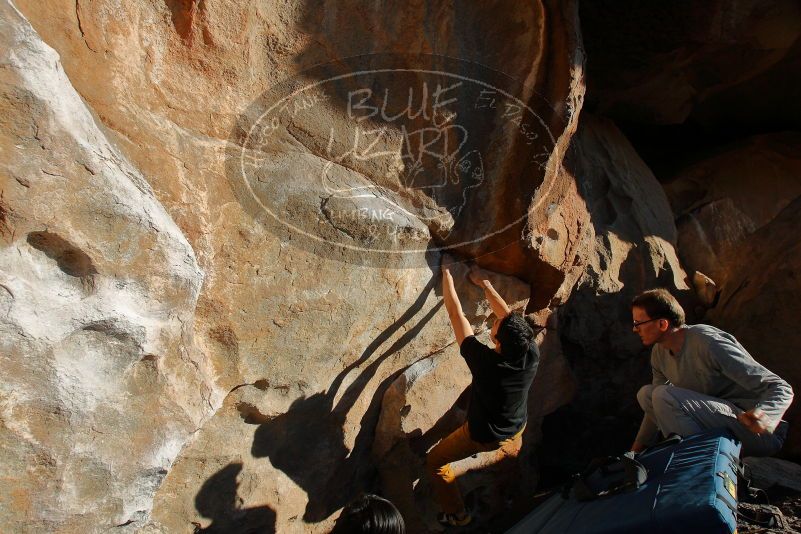 Bouldering in Hueco Tanks on 01/19/2020 with Blue Lizard Climbing and Yoga

Filename: SRM_20200119_1643420.jpg
Aperture: f/8.0
Shutter Speed: 1/250
Body: Canon EOS-1D Mark II
Lens: Canon EF 16-35mm f/2.8 L