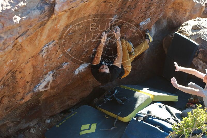 Bouldering in Hueco Tanks on 01/19/2020 with Blue Lizard Climbing and Yoga

Filename: SRM_20200119_1717390.jpg
Aperture: f/4.0
Shutter Speed: 1/320
Body: Canon EOS-1D Mark II
Lens: Canon EF 50mm f/1.8 II