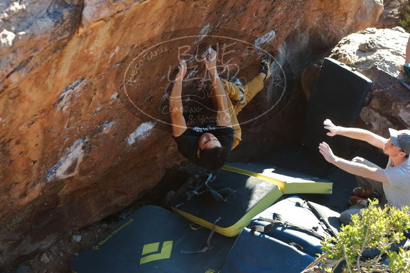 Bouldering in Hueco Tanks on 01/19/2020 with Blue Lizard Climbing and Yoga

Filename: SRM_20200119_1717400.jpg
Aperture: f/4.5
Shutter Speed: 1/320
Body: Canon EOS-1D Mark II
Lens: Canon EF 50mm f/1.8 II