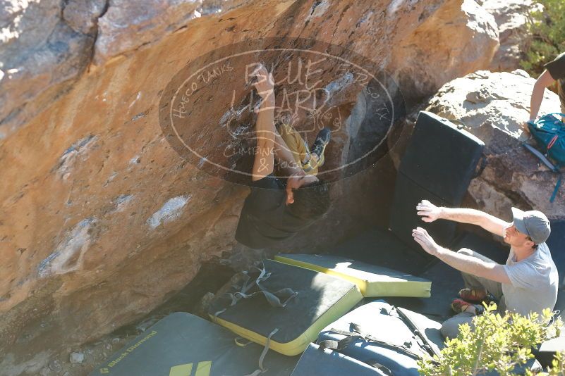 Bouldering in Hueco Tanks on 01/19/2020 with Blue Lizard Climbing and Yoga

Filename: SRM_20200119_1717440.jpg
Aperture: f/3.5
Shutter Speed: 1/320
Body: Canon EOS-1D Mark II
Lens: Canon EF 50mm f/1.8 II