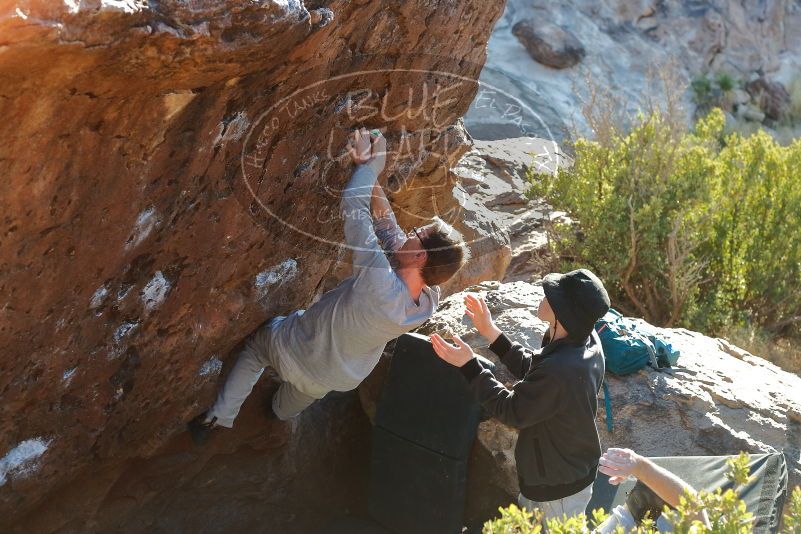 Bouldering in Hueco Tanks on 01/19/2020 with Blue Lizard Climbing and Yoga

Filename: SRM_20200119_1721080.jpg
Aperture: f/4.5
Shutter Speed: 1/320
Body: Canon EOS-1D Mark II
Lens: Canon EF 50mm f/1.8 II