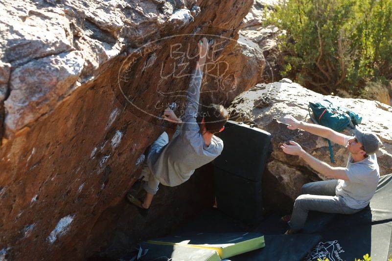 Bouldering in Hueco Tanks on 01/19/2020 with Blue Lizard Climbing and Yoga

Filename: SRM_20200119_1727570.jpg
Aperture: f/4.5
Shutter Speed: 1/320
Body: Canon EOS-1D Mark II
Lens: Canon EF 50mm f/1.8 II