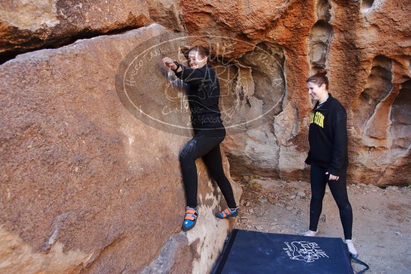 Bouldering in Hueco Tanks on 01/26/2020 with Blue Lizard Climbing and Yoga

Filename: SRM_20200126_1110170.jpg
Aperture: f/4.0
Shutter Speed: 1/200
Body: Canon EOS-1D Mark II
Lens: Canon EF 16-35mm f/2.8 L