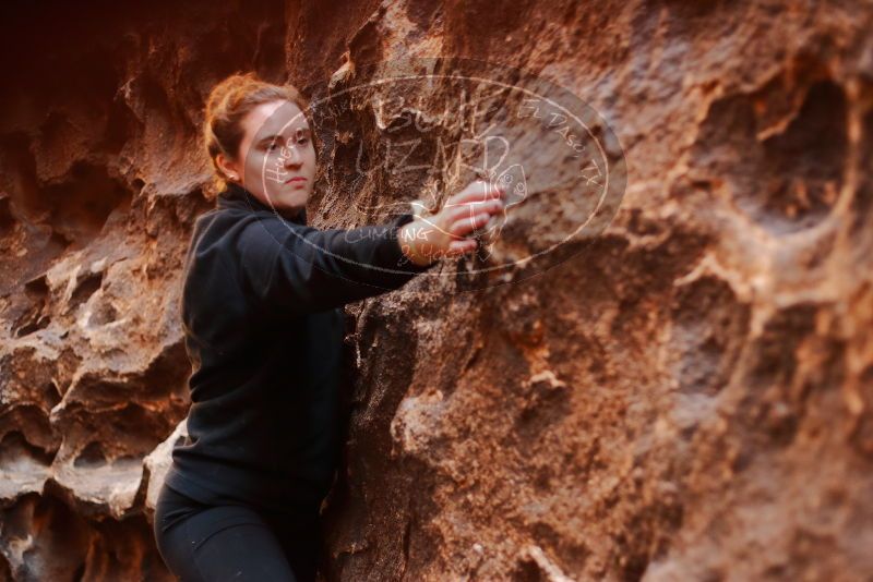 Bouldering in Hueco Tanks on 01/26/2020 with Blue Lizard Climbing and Yoga

Filename: SRM_20200126_1255570.jpg
Aperture: f/2.2
Shutter Speed: 1/125
Body: Canon EOS-1D Mark II
Lens: Canon EF 50mm f/1.8 II