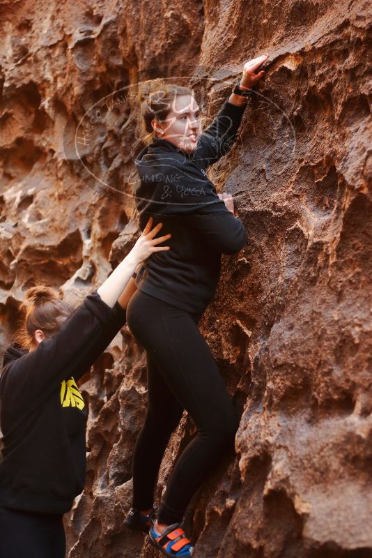 Bouldering in Hueco Tanks on 01/26/2020 with Blue Lizard Climbing and Yoga

Filename: SRM_20200126_1257590.jpg
Aperture: f/2.5
Shutter Speed: 1/125
Body: Canon EOS-1D Mark II
Lens: Canon EF 50mm f/1.8 II