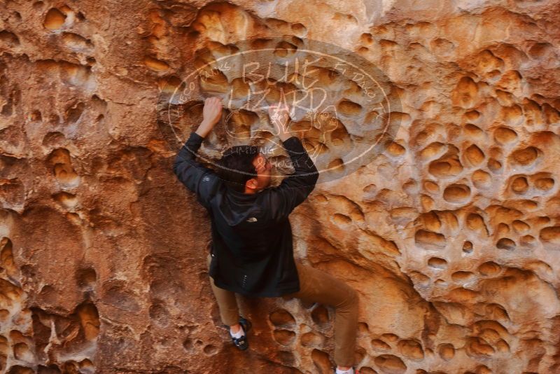 Bouldering in Hueco Tanks on 01/26/2020 with Blue Lizard Climbing and Yoga

Filename: SRM_20200126_1319510.jpg
Aperture: f/4.0
Shutter Speed: 1/125
Body: Canon EOS-1D Mark II
Lens: Canon EF 50mm f/1.8 II