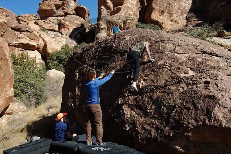 Bouldering in Hueco Tanks on 01/26/2020 with Blue Lizard Climbing and Yoga

Filename: SRM_20200126_1423430.jpg
Aperture: f/8.0
Shutter Speed: 1/400
Body: Canon EOS-1D Mark II
Lens: Canon EF 16-35mm f/2.8 L